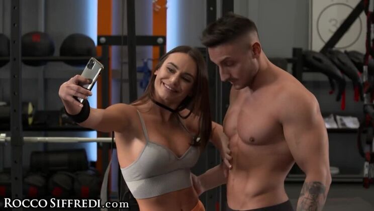 RoccoSiffredi Tight Petite Gets Her Ass Filled Up Hard By Her Trainer