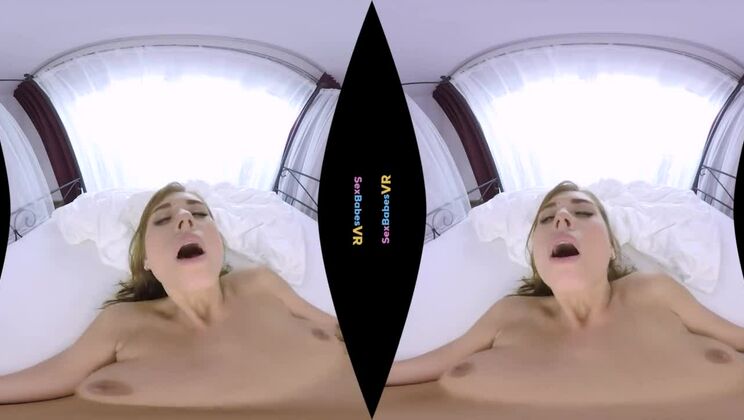 SexBabesVR - Virtual Girl Fucked VR video with Sabrisse
