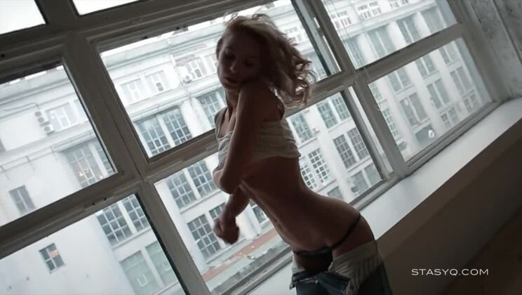 Beautiful StasyQ model Bella lusciously teasing in POV HD video