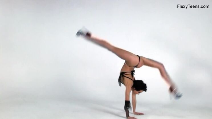 Super flexible hot gymnast Raykina
