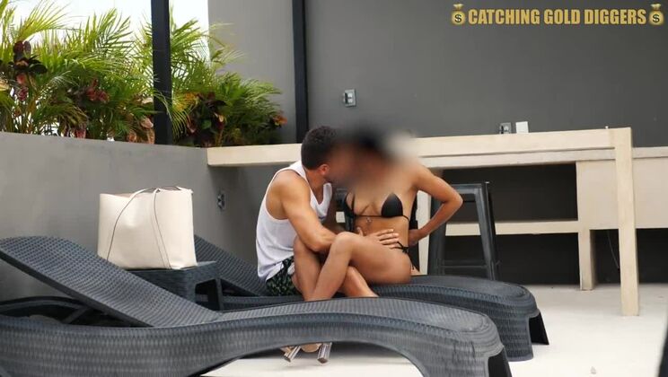 Sexy Peruvian Chick Goes Home With White Guy After A Kissing Game