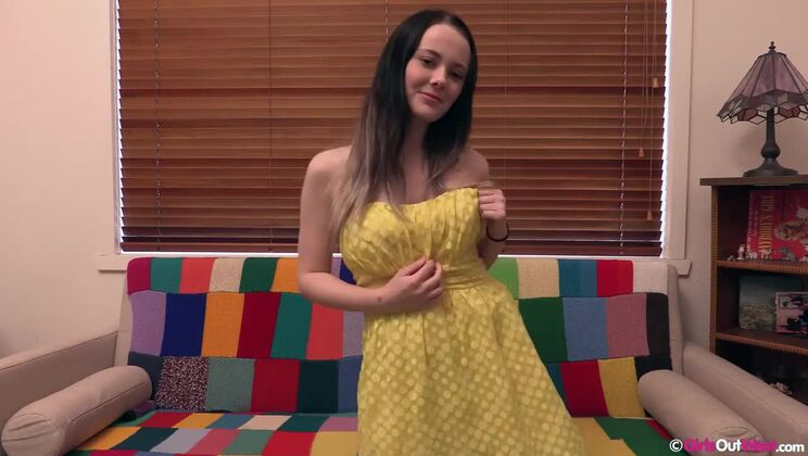 Aubrey's Toy Collection: A Solo Brunette's Delights