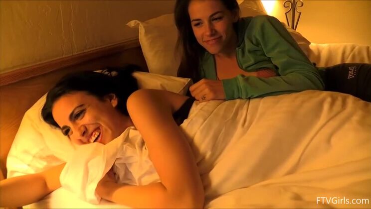 Buds Turn to Passion: Saraya's First Time Anal and Solo Toy Play