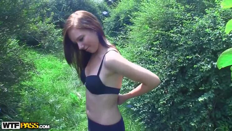 Outdoor Passion: A Sunny Day Fuck with Kyle and Red-Head Yasmin (POV)