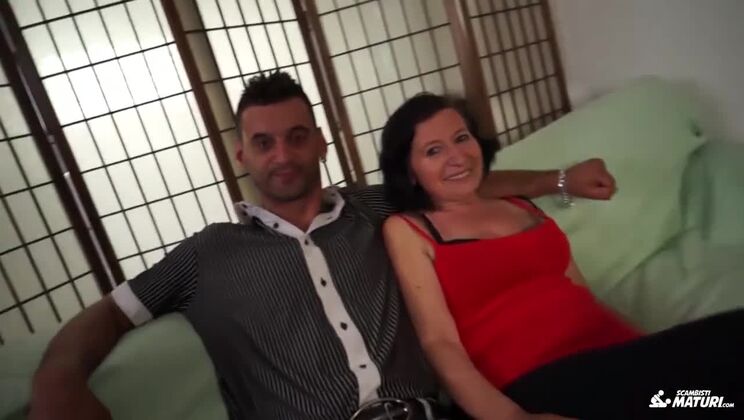 Mature Italian Amateur Morgana C., Showing Off Big Tits in Passionate Hardcore Encounter