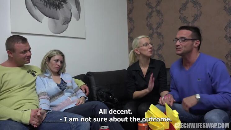 Blonde Czech MILF in Wild Swap Part 1