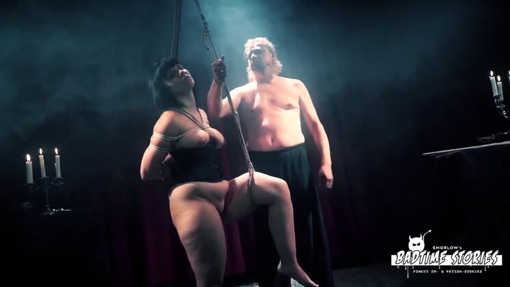 Wild BDSM Session with Curvy German Slave Pina Deluxe, Part 1