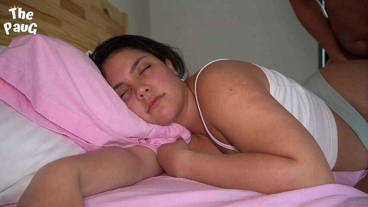 Step-sister's spoiled demand: Clean up and let me rest till 11 AM, I don't want to get up - Creampie Amateur Teen
