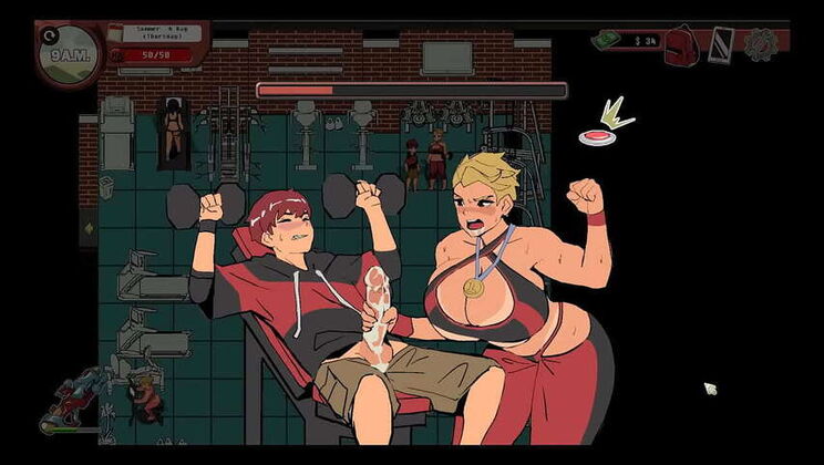 Femdom Handjob Episode 23: Spooky Milk Life - Hentai Game Taboo