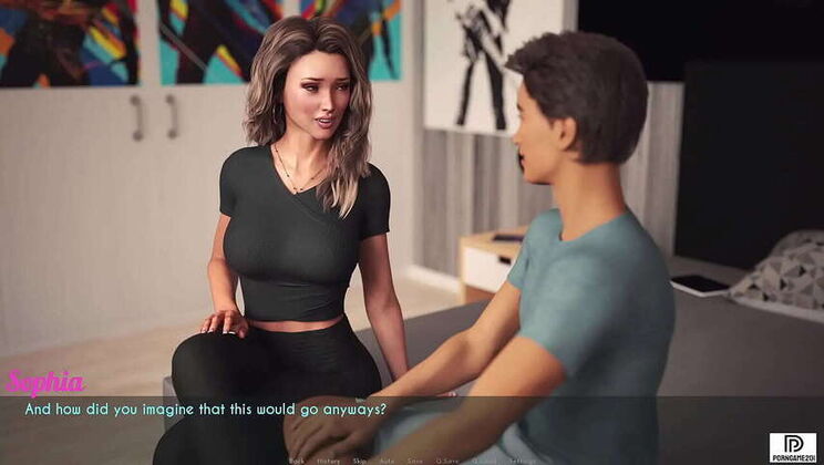 Blonde Teen or MILF: Wife and Stepmother in 3D Hentai Game #27