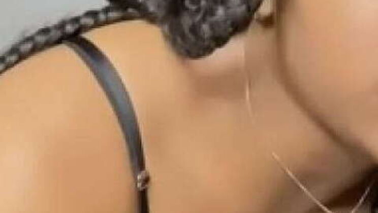 Ebony Amateur Blowjob and Ride