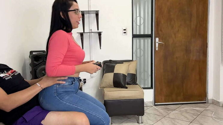 If my stepmom desires to play, it must be on my lap