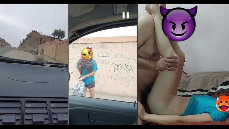 Real landlord takes advantage of young, skinny teen's poverty for unprotected encounter - Weritarica1 & Aventurero's amateur video