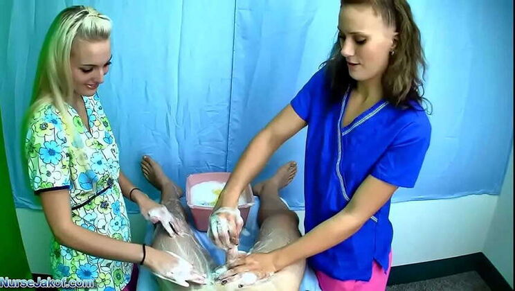 JC Simpson and Casey in a Naughty Sponge Bath