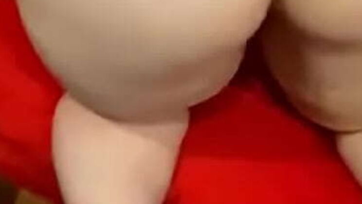 Huge White Cock Too Big for Her Ass - Anal Fail with BBW