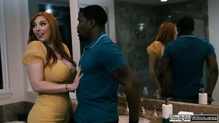 Stepdaughter Shares Her Busty Stepmom With BBC Boyfriend In Hot Threesome