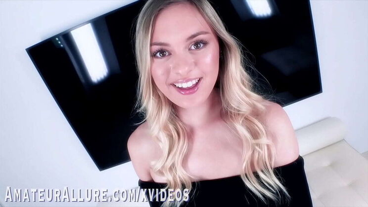 Amber Moore, Blonde Teen, Takes Codey Steele's Hard Cock in Hot Doggystyle Sex