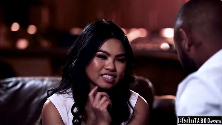 Asian Wife Cheats with Big Black Cock - Hardcore Interracial Sex