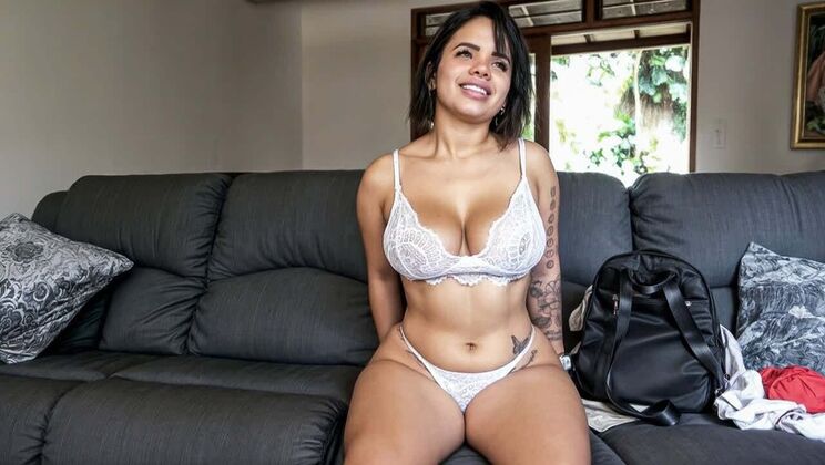 Thick Latina Amateur Gets Surprise Anal in Real Casting POV