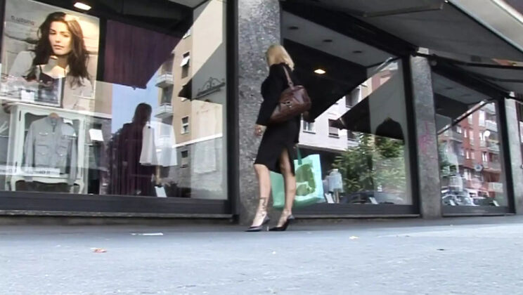 Busty Blonde MILF with Hairy Pussy Takes Huge Amateur Cock and Cum in Mouth