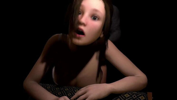 Cute Teen with Bubble Butt Fucked Hard from Behind