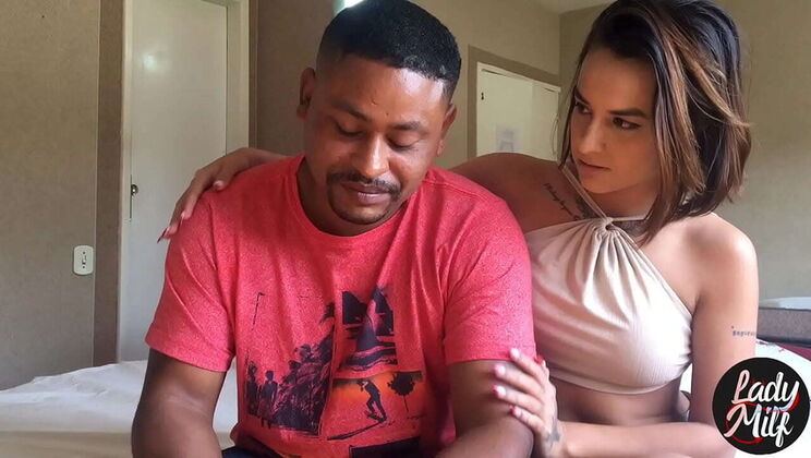 Hot Latina MILF with Tattoos Takes Black Cock for Cumshot