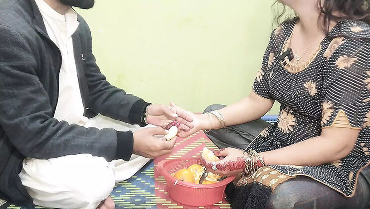 Hot Desi Bhabhi Fucked Hard by Devar in Orange Play - Rough Sex & Dirty Talk