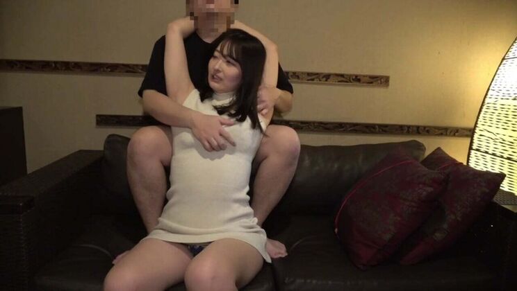 Natsuki Amamiya - Busty Japanese College Girl Fucks Older Man in Hotel Room