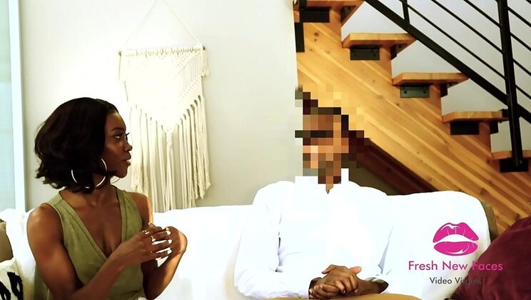 Teen Ebony Gudybagz Face Fucks and Deep Throats for Support - FreshNewFaces.club