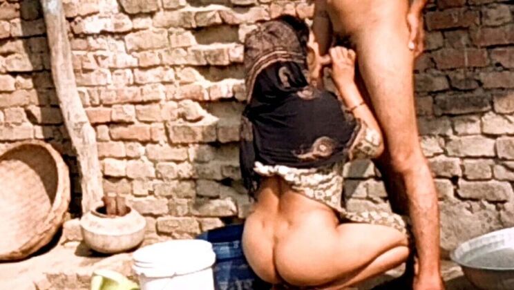 Desi Bhabhi Makes Young Girl Suck Dick and Fucks Her Hard in Doggy Style