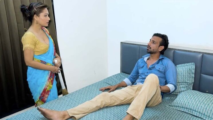 Hindi Maid Fails to Get Pregnant in Steamy HD Scene