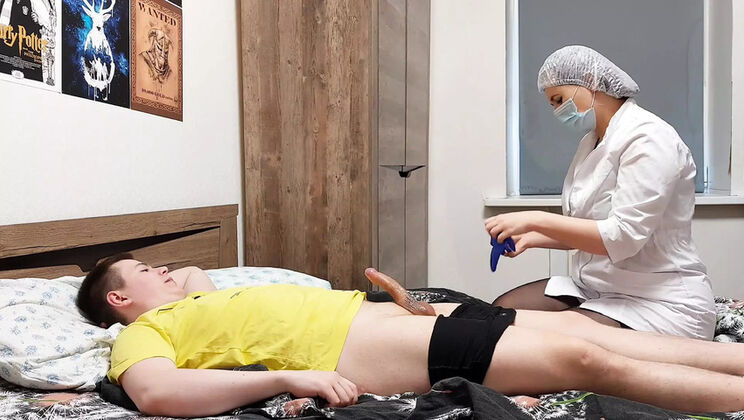 Russian MILF Doctor Seduced for Anal Sex at Home - Big Tits & Dirty Talk