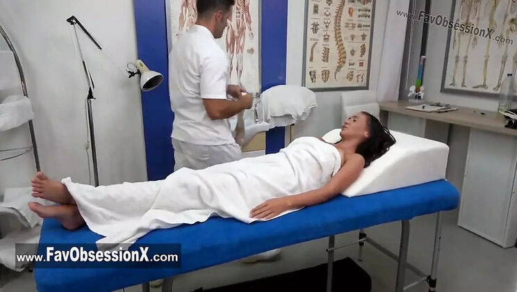 Hot Latina Gina Ferocious Gets Oiled Up and Fucked Hard by Nick Moreno After Steamy Massage