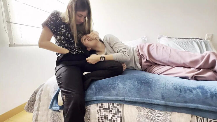 Scarlettandc Dominant Nurse Teases With Her Big Ass - Lesbian Femdom HD