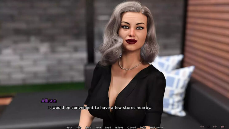 Hot Grandma Seduces Young Man in Her House - Joy Stick Cinema 3D Sex Scene