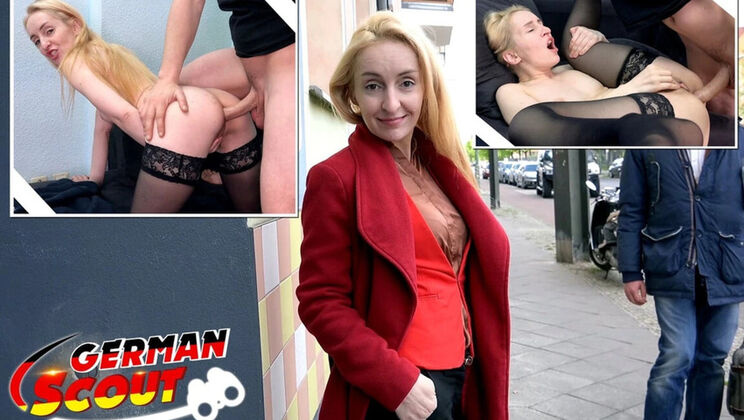 Skinny German MILF Delia Takes Hard Anal in Cheating Casting Fuck - Full HD 4K