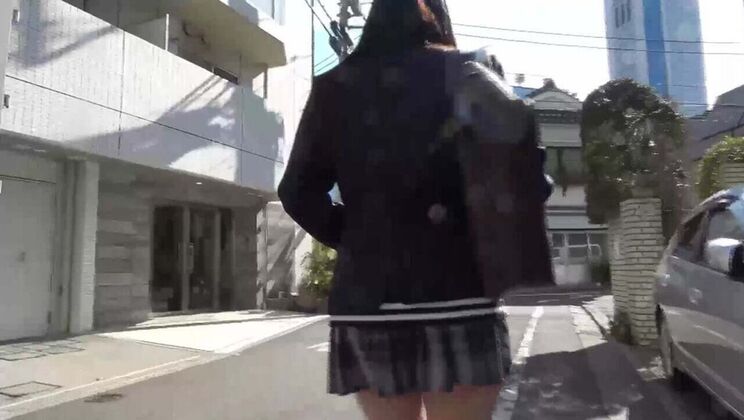 Yua - Tall 18yo Volleyball Girl in School Uniform Gets Creampie
