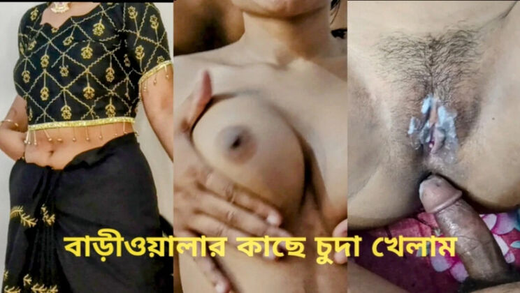 Bangladeshi Landlord Fucks 18 Year Old Desi Girl Alone in House - Riya Moni Hot Sex