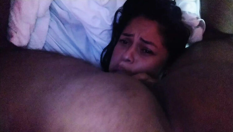 Desi slut wife side fucked hard in 69 and creampied by Indian BBC