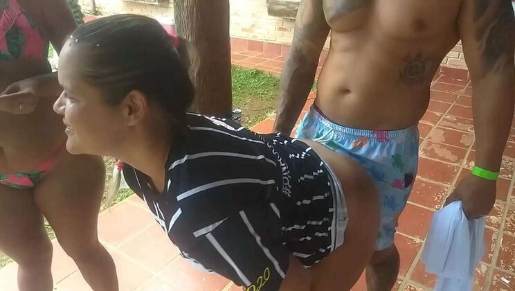 Hot Carnival Orgy with El Toro de Oro & Paty Bumbum - Blowjob, Outdoor Group Sex & Big Tits