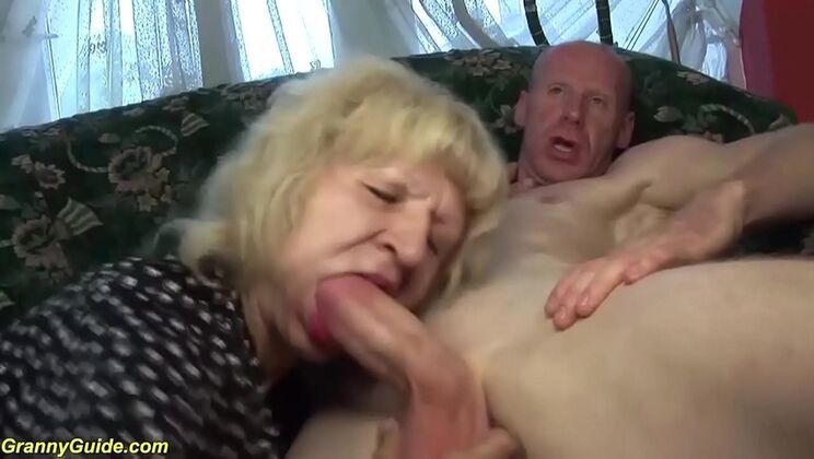 84-Year-Old Ugly Granny Gets Rough Fuck With Big Cock - Hairy Mature & Extreme Deepthroat