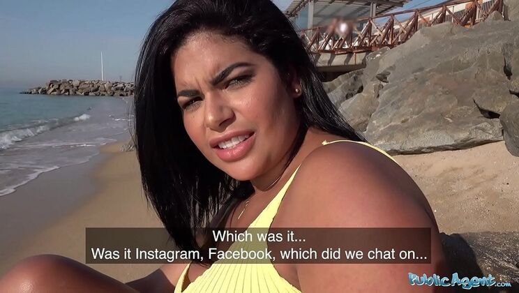 Public Agent Fucks Busty Latina Sheila Ortega in Blind Date POV