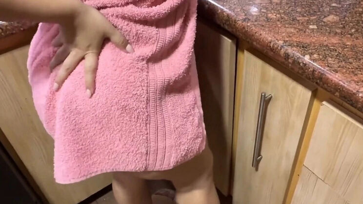 Sexy Latina MILF Fucks Son-In-Law Alone in Kitchen - Big Fat Ass Doggystyle POV