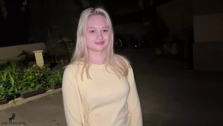 Blonde Teen Neighbor Fucked Hard in 4K - Jessie Ames Takes Joe's Cock