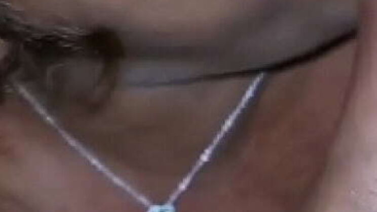 Teresa Jones teases me in the car then sucks my big cock at home - Amateur MILF blowjob