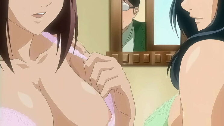 Naughty Spy Caught Peeping in Girls Locker Room - Uncensored Hentai Sex