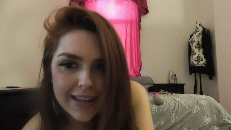 Mandy Foxxx Anal Dildo Ride - Close-Up Solo Masturbation in Lingerie