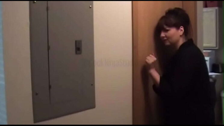 Step Mom Mary Helps Step Son With Broken Cock - Blowjob & Doggystyle - MILF Brunette Big Tits