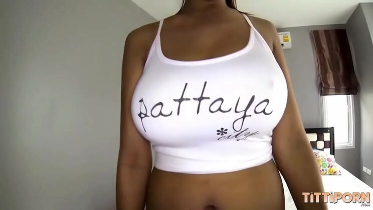 Busty Thai Girl Takes Foreign Cock in Bangkok - Big Tits Asian Creampie