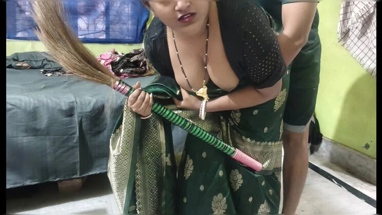 Desi Maid Shraddha Pandey Gets Rough Doggy Style Fuck and Deep Throat Action